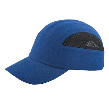 Bump Cap Sikkerhedskasket - blå