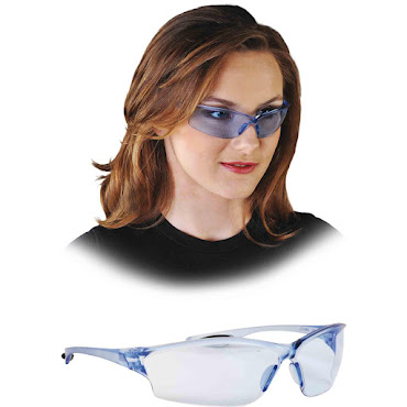 Sikkerhedsbriller - Blålig linse