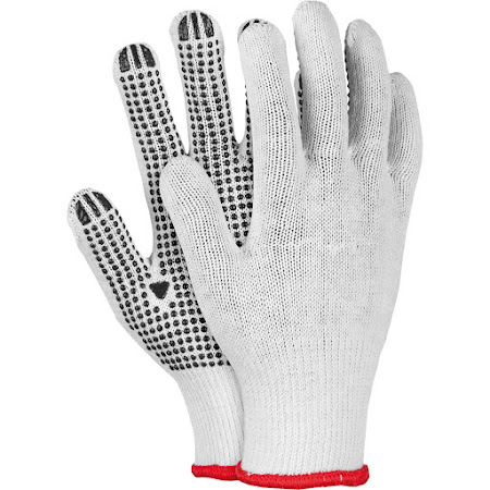 REIS - Dot handske af polyester og bomuld