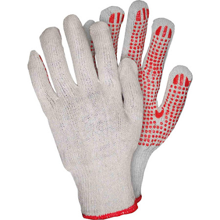 REIS - Dot handske af polyester og bomuld